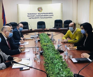 Գարեգին Բաղրամյանն ընդունել է «Վեոլիա»-ի՝ Կենտրոնական և Արևելյան Եվրոպայի տարածաշրջանի փոխնախագահին