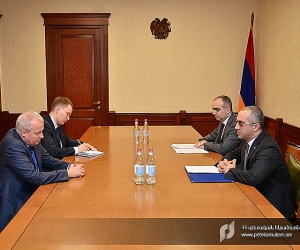 Armenian SRC Chairman, Russian Ambassador Discuss Tax, Customs Cooperation