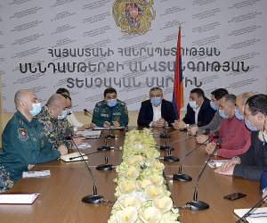 Քննարկվել են արտակարգ իրավիճակներում քաղաքացիական պաշտպանությանն առնչվող խնդիրները