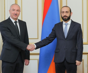 Armenian Parliamentary Prez, Belarus Ambassador Discuss Bolstering Relations