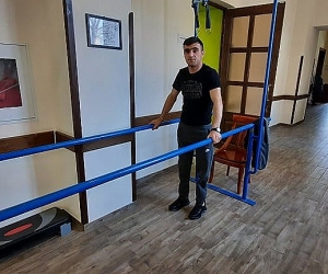 Потерявший на войне обе ноги Шаген Бабаян протезирован