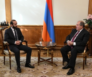 Նախագահ Արմեն Սարգսյանը հանդիպել է Ազգային ժողովի նախագահ Արարատ Միրզոյանի հետ