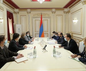 Արարատ Միրզոյանը հանդիպել է ԱՄՆ դեսպանի եւ ԱՄՆ զարգացման ծրագրի գործակալության ղեկավարին