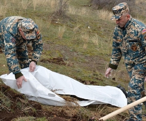 Մարտակերտի զորամասերից մեկի հարակից տարածքում հայտնաբերվել է մեկ զոհված զինծառայողի մասունք