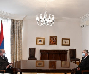 Cypriot Ambassador Presents Credentials to Armenian President