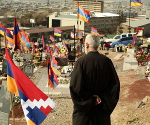 Father Psak’s Solitary Burden: Armenian Army Chaplain Performs Burial Services for Karabakh War Dead
