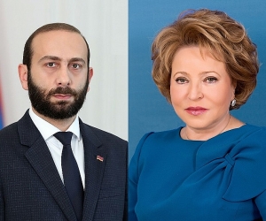 Armenian Parliament Speaker Thanks Russian Counterpart for Help in Releasing Lebanese Woman