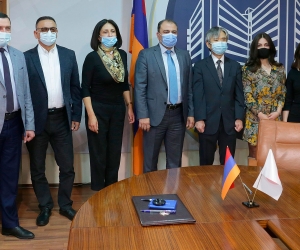 էկոնոմիկայի նախարարությունում ստորագրվել է Ճապոնիայի կառավարության կողմից Հայաստանին հատկացվող օժանդակության երկու ծրագիր