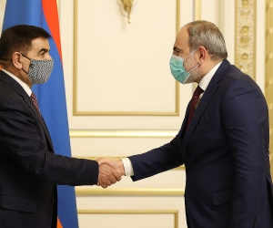 Վարչապետ Փաշինյանն ընդունել է Իրաքի պաշտպանության նախարարի գլխավորած պատվիրակությանը