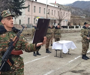 Զորամասերում անցկացվել են զինվորական երդման արարողություններ