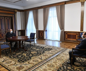 Արմեն Սարգսյանն ընդունել է «Dasaran» կրթական ծրագրի հիմնադրին