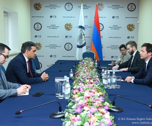 Պաշտպանը գերիների վերադարձի հարցը ներկայացրել է Եվրախորհրդարանի ֆրանսիացի պատգամավորին