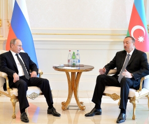 Putin, Aliyev Discuss Karabakh "Stabilization"