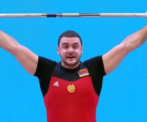 Armenian Weightlifters Win Gold, Silver at European Championships