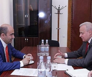 Էդմոն Մարուքյանը հանդիպել է ՌԴ դեսպան Սերգեյ Կոպիրկինի հետ