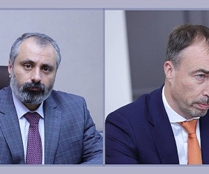 Artsakh Foreign Minister Meets with EU Special Representative for South Caucasus