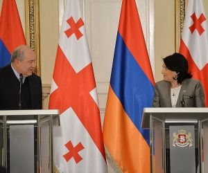 Հայաստանի և Վրաստանի նախագահները հանդես են եկել մամուլի համար հայտարարությամբ