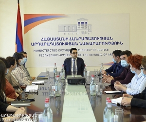 Armenian Justice Minister, Artsakh Public Servants, Meet for Q&amp;A