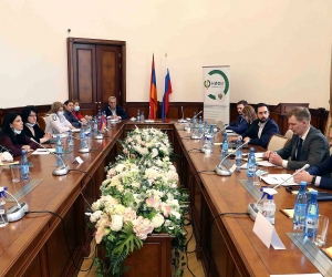 Ֆինանսների նախարարությունում ռուս փորձագետների մասնակցությամբ քննարկում է տեղի ունեցել