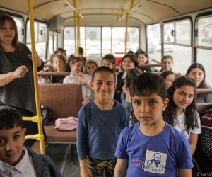 Life Goes On: Artsakh School Children Visit Stepanakert