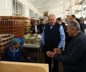 Armenian President on Labour Day: "It is necesary to work"