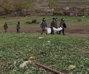 Վարանդայի շրջանում որոնումների արդյունքում հայտնաբերվել է մեկ աճյուն