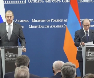 Արա Այվազյանի և Սերգեյ Լավրովի համատեղ մամուլի ասուլիսը