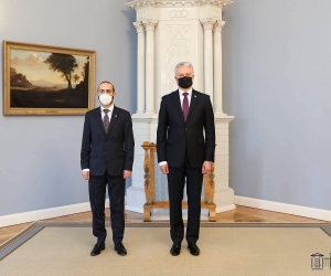 Արարատ Միրզոյանը հանդիպել է Լիտվայի նախագահին