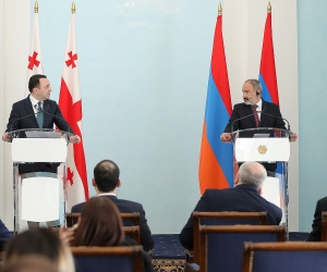 Նիկոլ Փաշինյանը և Իրակլի Ղարիբաշվիլին մամուլի համատեղ հայտարարությամբ են հանդես եկել