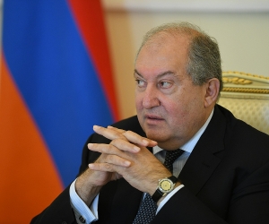 Armenian President Not Aware of Border Demarcation Document
