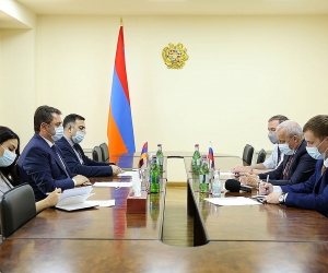 Հայկ Չոբանյանը հանդիպել է ՌԴ դեսպանի հետ