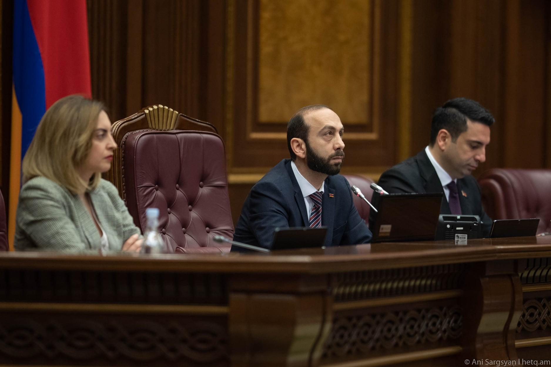 Ազգային ժողովի նիստը՝ ուղիղ հեռարձակմամբ