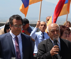 «Ազատ Հայրենիք» դաշինքի քարոզարշավը մեկնարկել է Հայոց ցեղասպանության զոհերի հուշահամալիրի մոտից