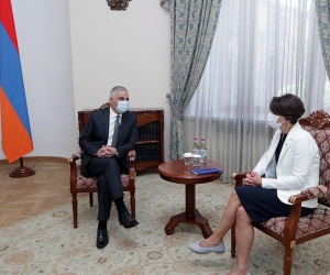 Մհեր Գրիգորյանն ընդունել է Էստոնիայի դեսպանին