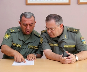 ԶՈւ Գլխավոր շտաբի պետն այցելել է կենտրոնական հավաքակայան