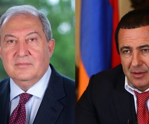 Sarkissian, Tsarukyan Discuss Domestic Political Situation