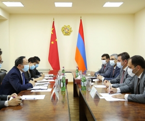 Հայկ Չոբանյանը և Ֆան Յոնգը քննարկել են բարձր տեխնոլոգիական և տնտեսական գոտիների, հեռահաղորդակցության ենթակառուցվածքների ստեղծման և մի շարք այլ ոլորտային հարցեր