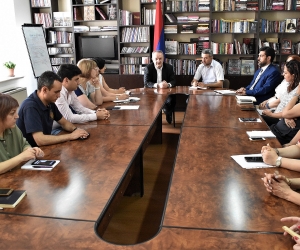 Աշխատանքային խորհրդակցություն մշակույթի ոլորտը համակարգող աշխատակիցների հետ