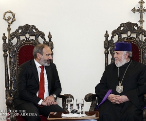 Ամենայն Հայոց Կաթողիկոսը շնորհավորական ուղերձ է հղել Նիկոլ Փաշինյանին