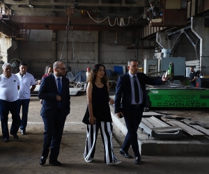 Վահան Քերոբյանն այցելել է կանաչ տեխնոլոգիաներ կիրառող շինարարական ընկերություն