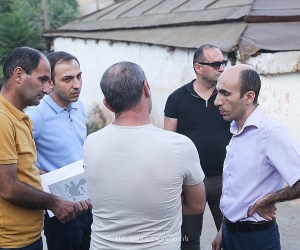 Artsakh State Minister Holds Local Meetings in Martuni