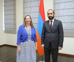 Արարատ Միրզոյանն ընդունել է Հայաստանում ԱՄՆ դեսպան Լին Թրեյսիին