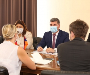 Քննարկվել են  ԳՄՀ ընկերության կողմից Հայաստանում իրականացվող ծրագրերի ընթացքը