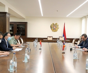 Արշակ Կարապետյանը Չինաստանի դեսպանին ներկայացրել է սահմանամերձ շրջաններում վերջին օրերի զարգացումները