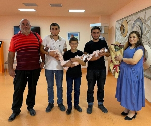 «Աստղիկ» ԲԿ-ում ծնված եռյակն այսօր դուրս է գրվել