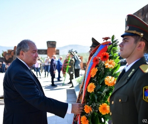 Armenian President on Artsakh Independence Day: "We Face a Pan-Armenian Odreal"