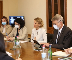 ՏԿԵ նախարարն ընդունել է ՀԲ տարածաշրջանային տնօրենին և ՀԲ հայաստանյան գրասենյակի ղեկավարին