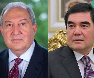 Անկախության 30-ամյակի առթիվ Թուրքմենստանի նախագահը շնորհավորել է նախագահ Արմեն Սարգսյանին