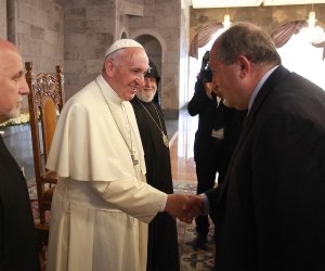 Pope Francis Congratulates Armenian President on Independence Day