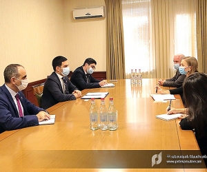 Ռ. Բադասյանն ընդունել է ՀՀ-ում ԱՄՆ դեսպանության թմրամիջոցների դեմ պայքարի և իրավապահ համագործակցության ծրագրի տնօրենին
